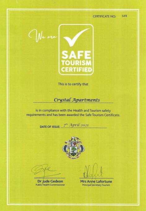 Crystal Apartments Seychelles Seaview Ground Floor Glacis  Exterior photo